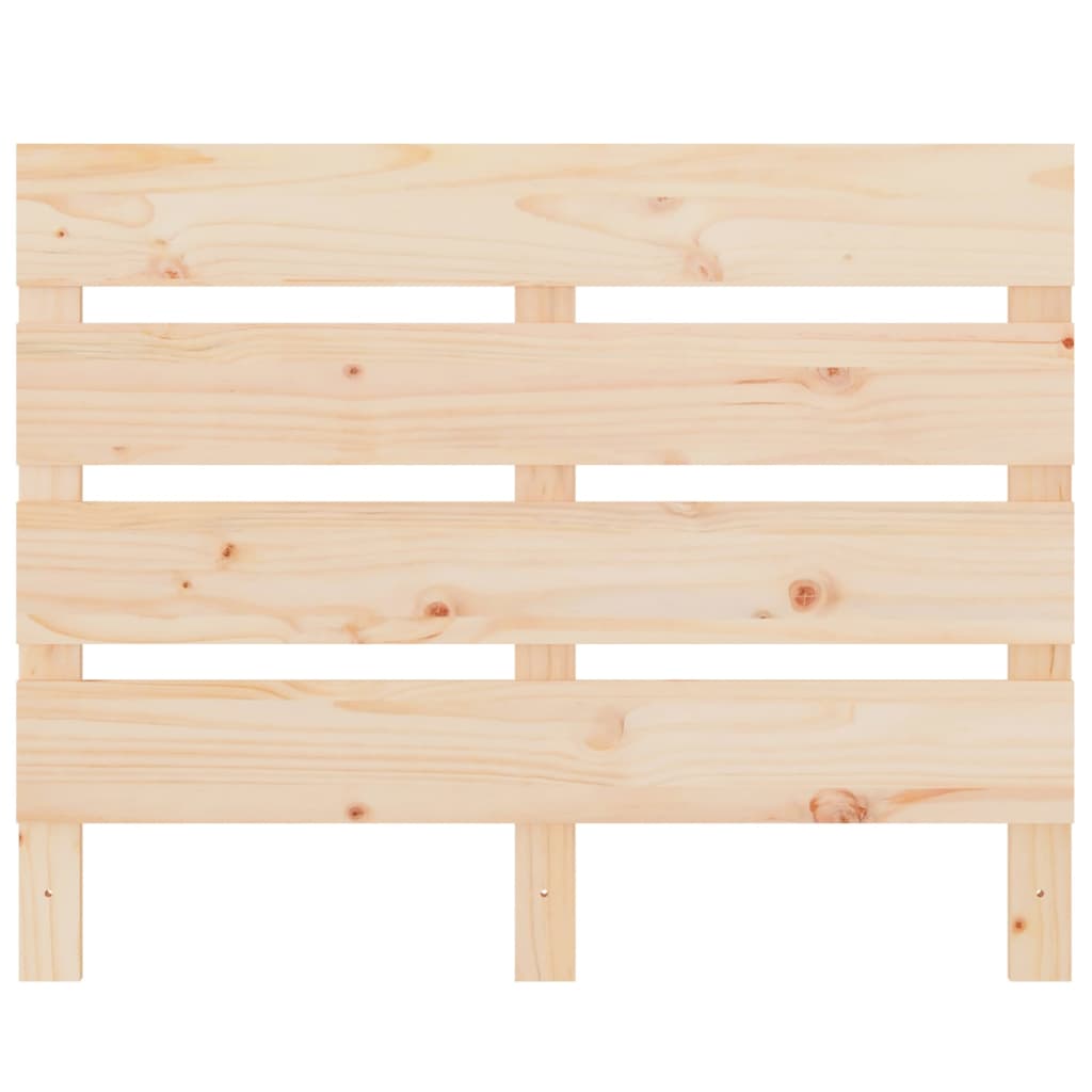 Testiera per Letto 90x3x80 cm in Legno Massello di Pino