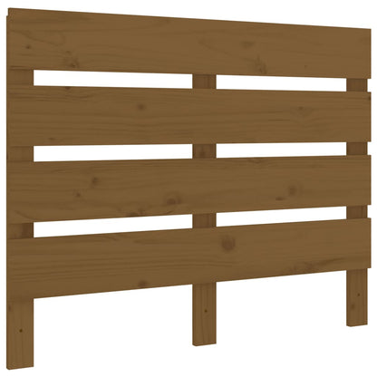 Testiera Marrone Ambra 100x3x80 cm in Legno Massello di Pino