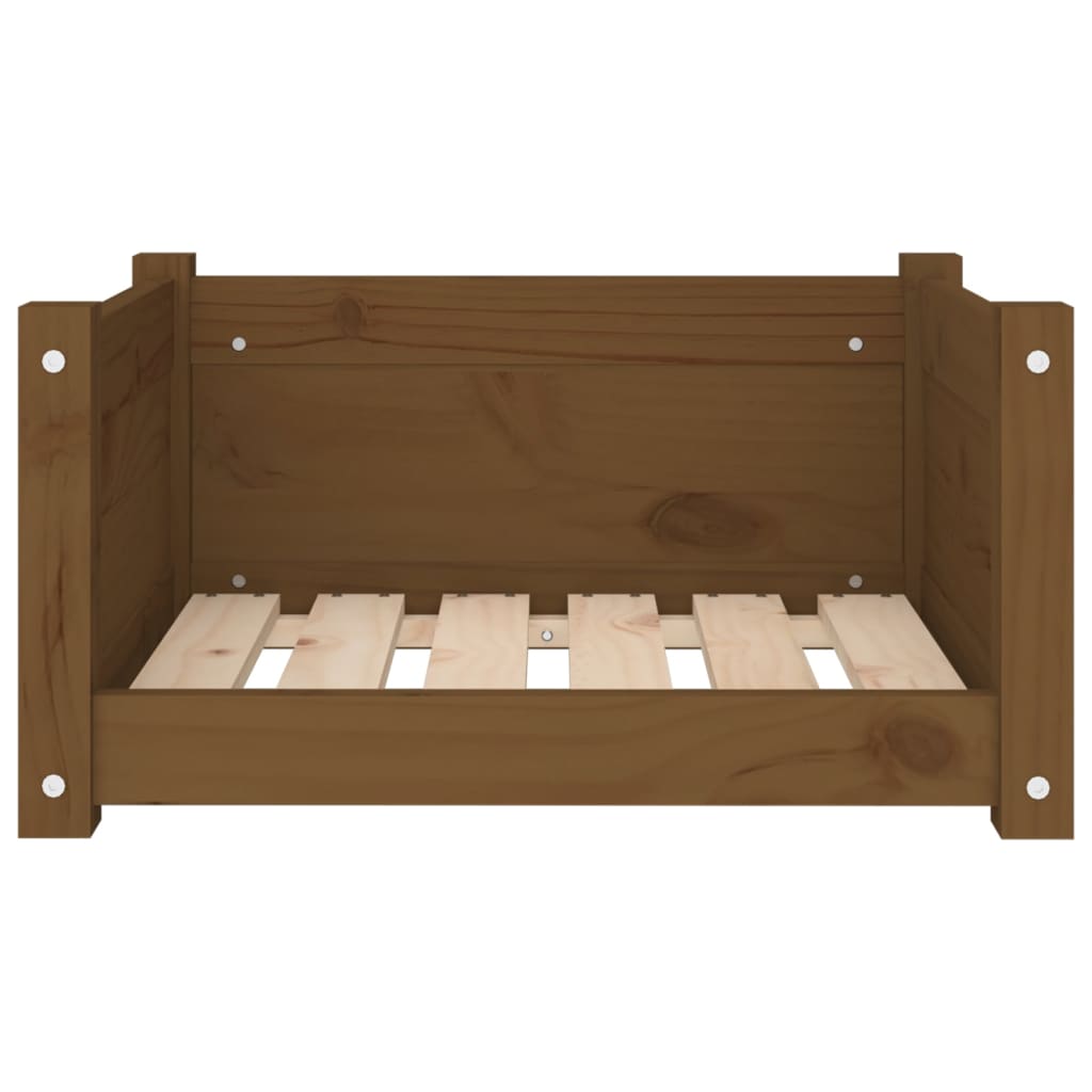 Cuccia per Cani Ambra 55,5x45,5x28 cm Legno Massello di Pino
