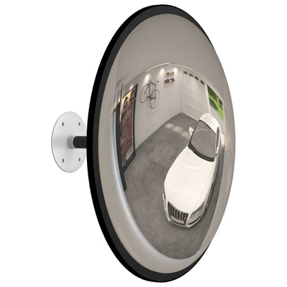 Specchio Convesso per Traffico Interno Nero Ã˜40 cm in Acrilico