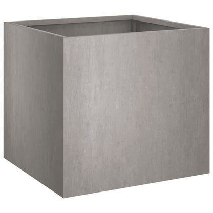 Fioriere 2 pz 32x30x29 cm Acciaio Corten