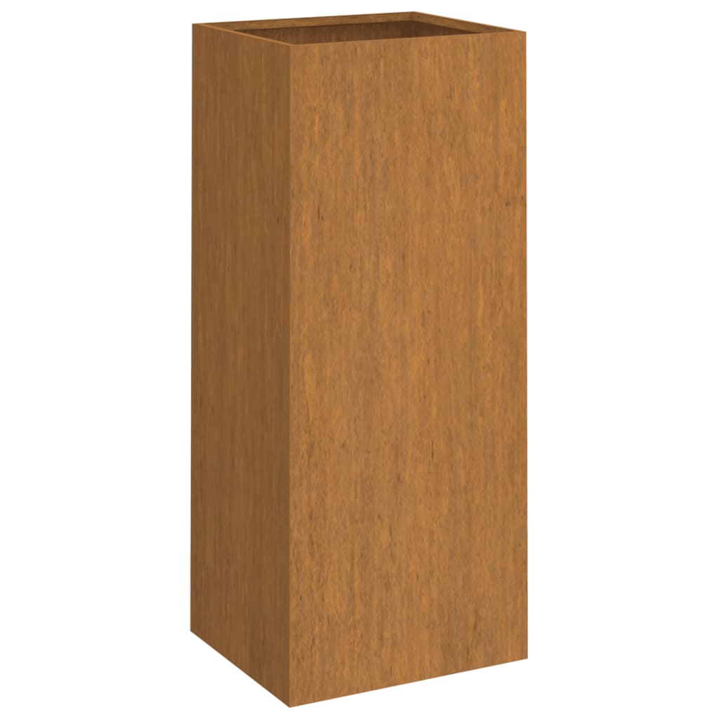 Fioriera 32x29x75 cm in Acciaio Corten