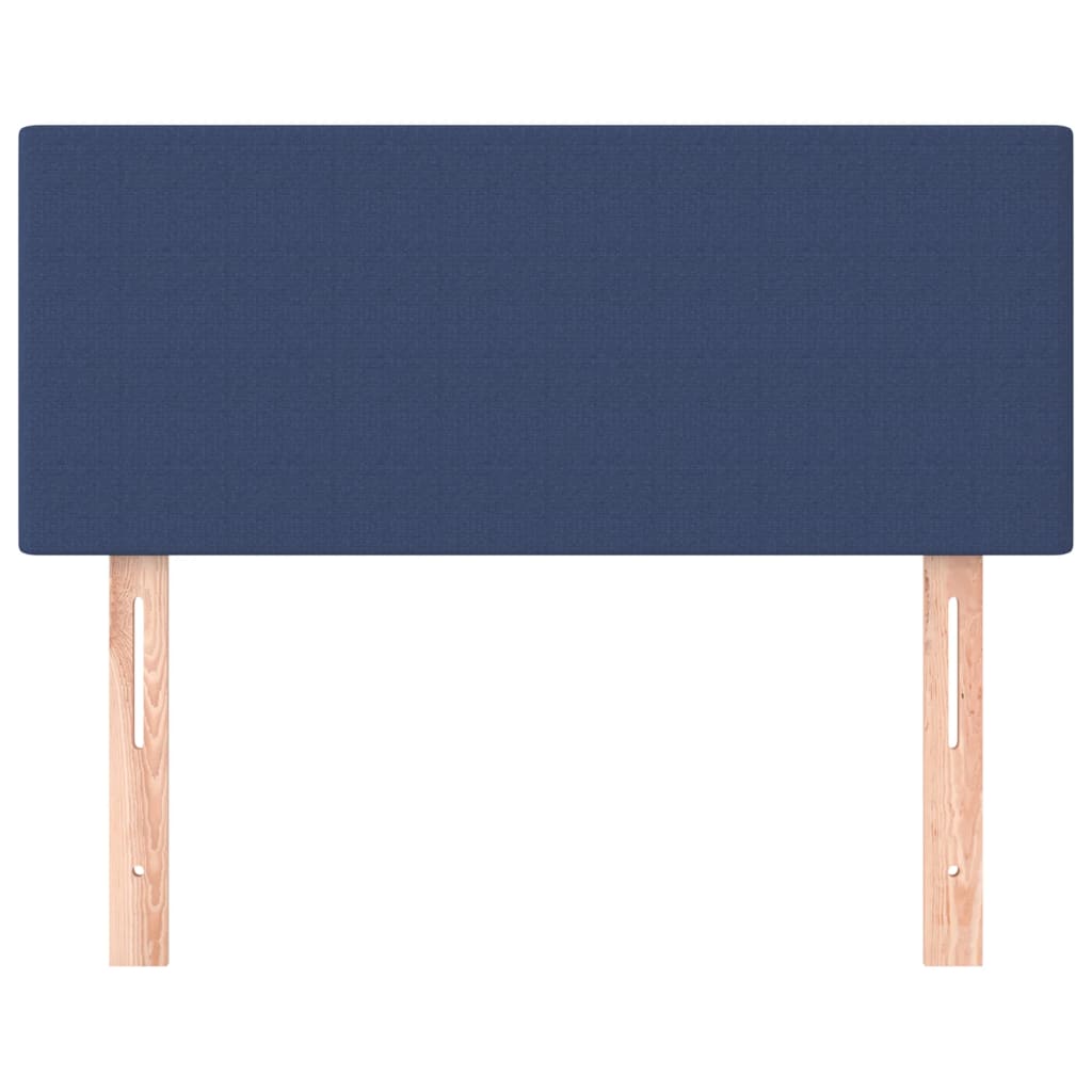 Testiera Blu 80x5x78/88 cm in Tessuto