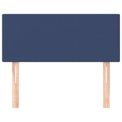 Testiera Blu 80x5x78/88 cm in Tessuto