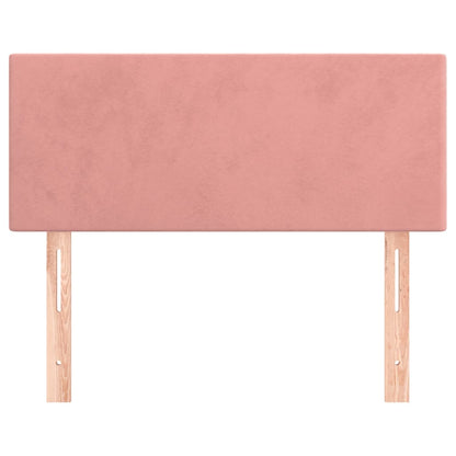 Testiera Rosa 90x5x78/88 cm in Tessuto