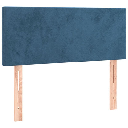 Testiera Blu Scuro 100x5x78/88 cm in Velluto