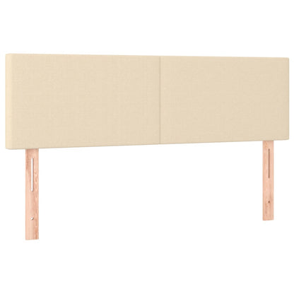Testiere 2 pz Crema 72x5x78/88 cm in Tessuto