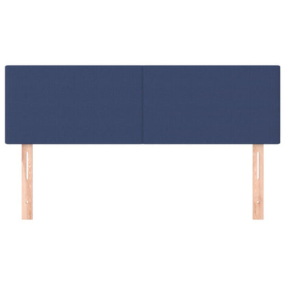 Testiere 2 pz Blu 72x5x78/88 cm in Tessuto