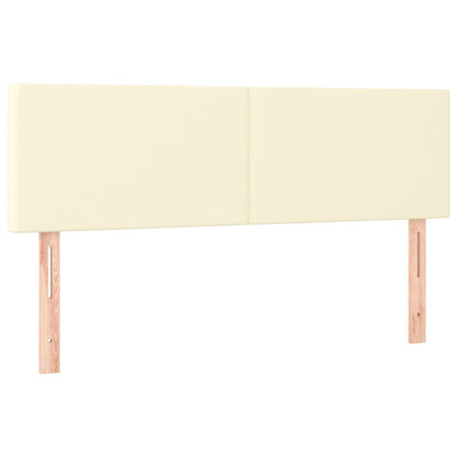 Testiere 2 pz Crema 72x5x78/88 cm in Similpelle