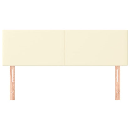 Testiere 2 pz Crema 72x5x78/88 cm in Similpelle