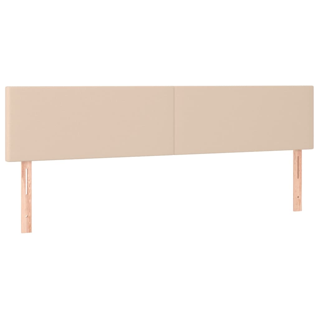 Testiere 2 pz Cappuccino 80x5x78/88 cm in Similpelle