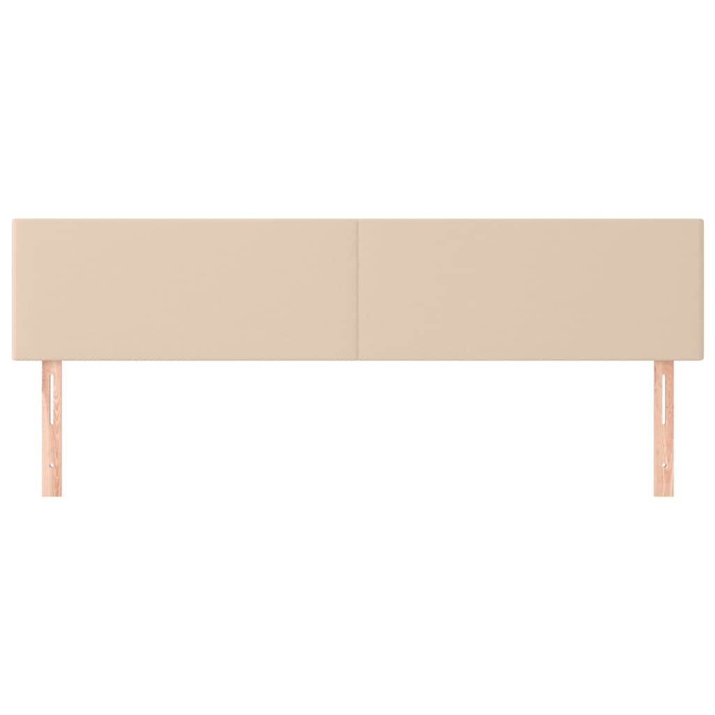 Testiere 2 pz Cappuccino 80x5x78/88 cm in Similpelle