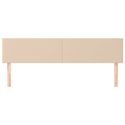 Testiere 2 pz Cappuccino 80x5x78/88 cm in Similpelle