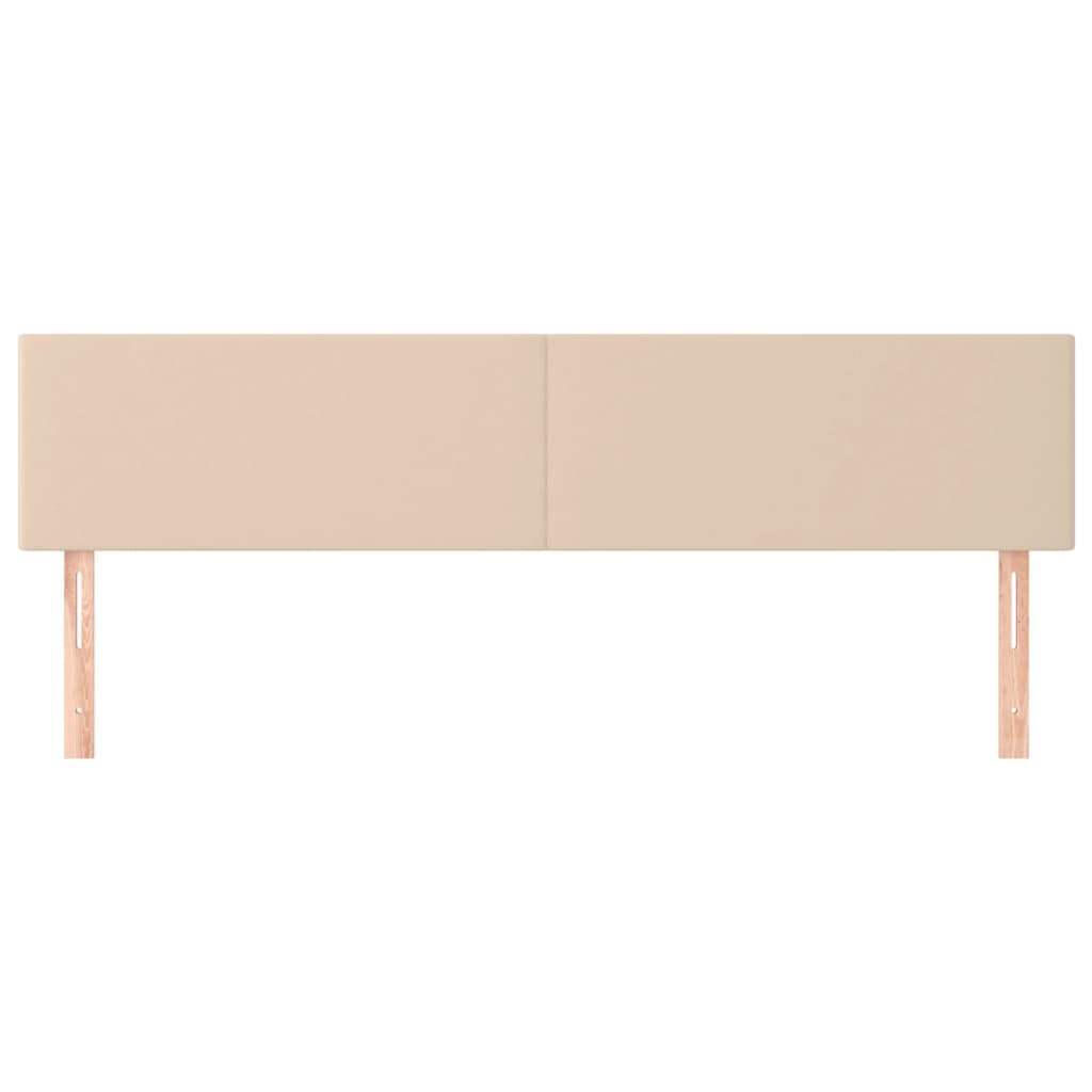 Testiere 2 pz Cappuccino 90x5x78/88 cm in Similpelle
