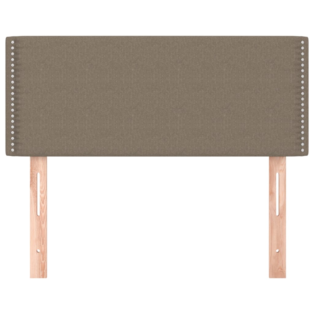 Testiera Tortora 80x5x78/88 cm in Tessuto
