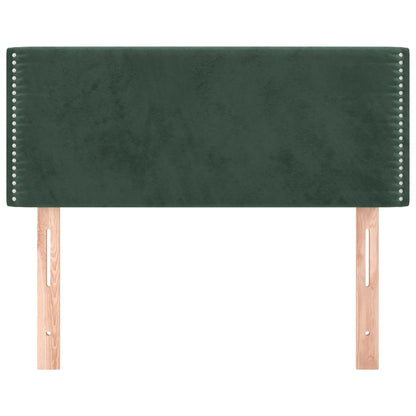 Testiera Verde Scuro 80x5x78/88 cm in Velluto