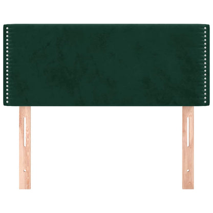 Testiera Verde Scuro 80x5x78/88 cm in Velluto