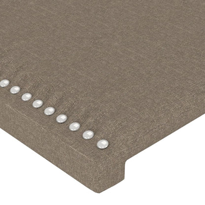 Testiera Tortora 90x5x78/88 cm in Tessuto