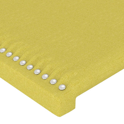 Testiera Verde 90x5x78/88 cm in Tessuto