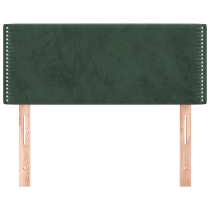 Testiera Verde scuro 90x5x78/88 cm in Velluto