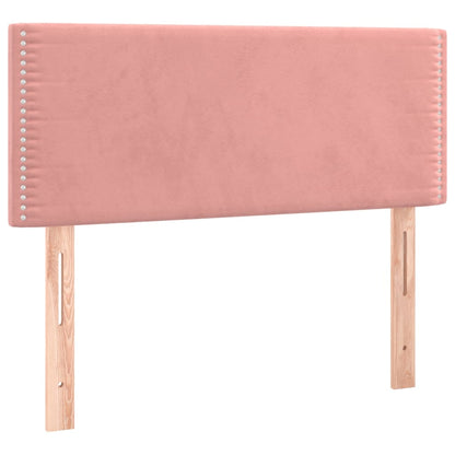 Testiera Rosa 90x5x78/88 cm in Tessuto