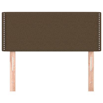 Testiera Marrone Scuro 100x5x78/88 cm in Tessuto
