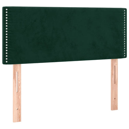 Testiera Verde Scuro 100x5x78/88 cm in Velluto