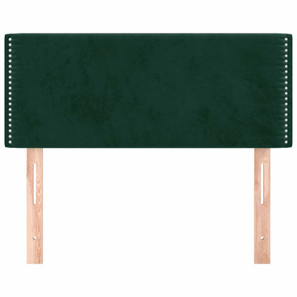 Testiera Verde Scuro 100x5x78/88 cm in Velluto