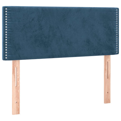 Testiera Blu Scuro 100x5x78/88 cm in Velluto