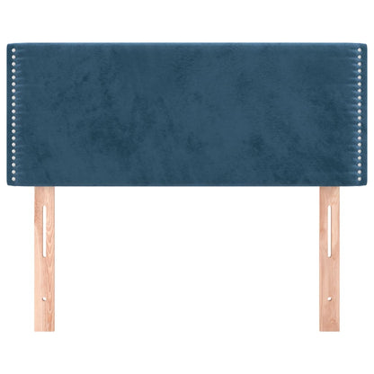 Testiera Blu Scuro 100x5x78/88 cm in Velluto