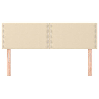 Testiere 2 pz Crema 72x5x78/88 cm in Tessuto