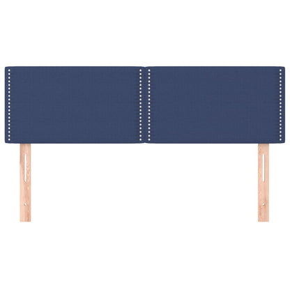 Testiere 2 pz Blu 72x5x78/88 cm in Tessuto