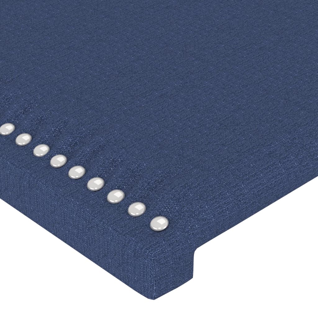 Testiere 2 pz Blu 72x5x78/88 cm in Tessuto