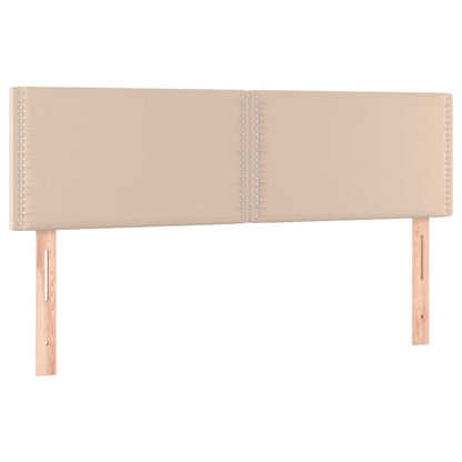 Testiere 2 pz Cappuccino 72x5x78/88 cm in Similpelle