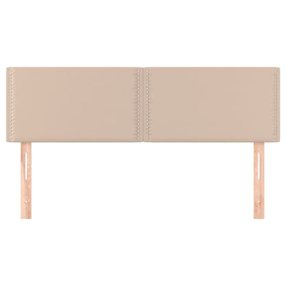Testiere 2 pz Cappuccino 72x5x78/88 cm in Similpelle