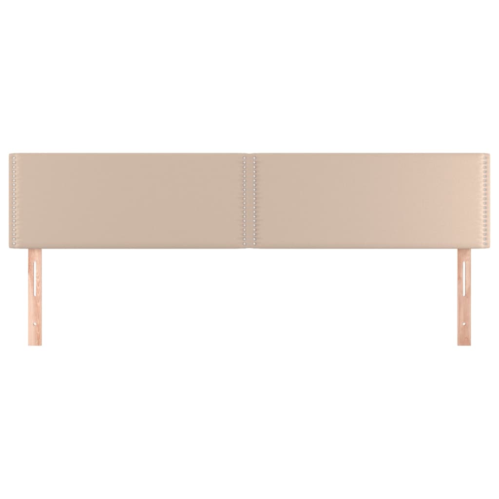 Testiere 2 pz Cappuccino 80x5x78/88 cm in Similpelle