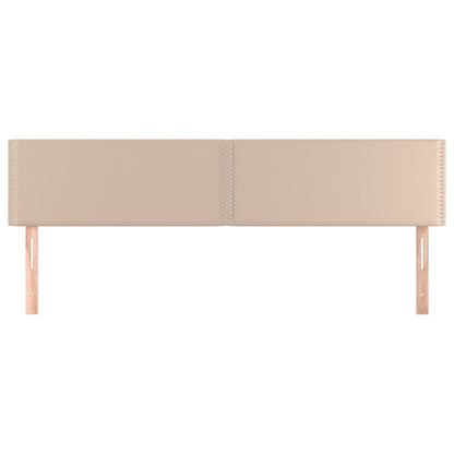 Testiere 2 pz Cappuccino 100x5x78/88 cm in Similpelle