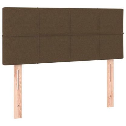 Testiera Marrone Scuro 80x5x78/88 cm in Tessuto