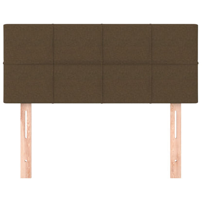 Testiera Marrone Scuro 80x5x78/88 cm in Tessuto