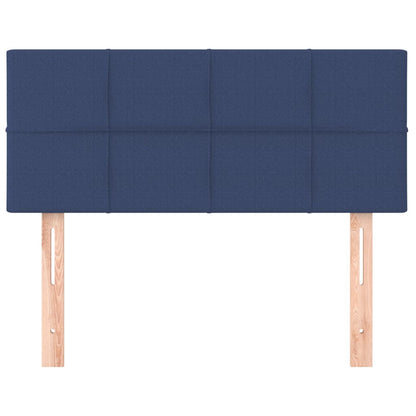 Testiera Blu 80x5x78/88 cm in Tessuto