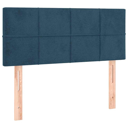 Testiera Blu scuro 90x5x78/88 cm in Tessuto