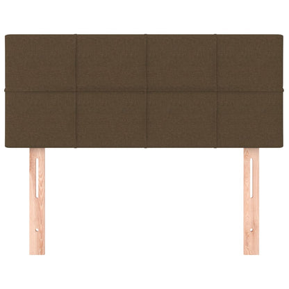 Testiera Marrone Scuro 100x5x78/88 cm in Tessuto