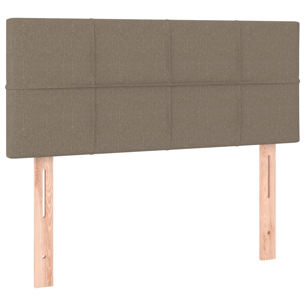 Testiera Tortora 100x5x78/88 cm in Tessuto