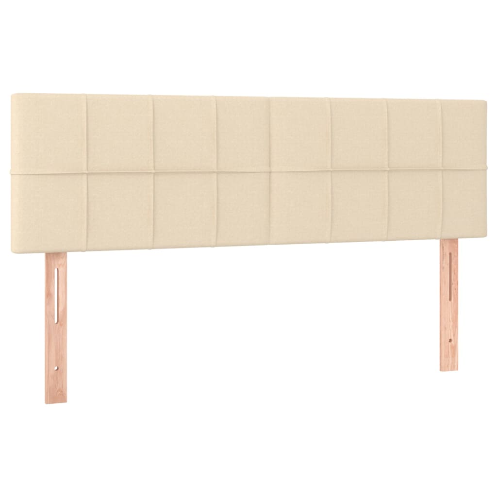 Testiere Crema 144x5x78/88 cm in Tessuto
