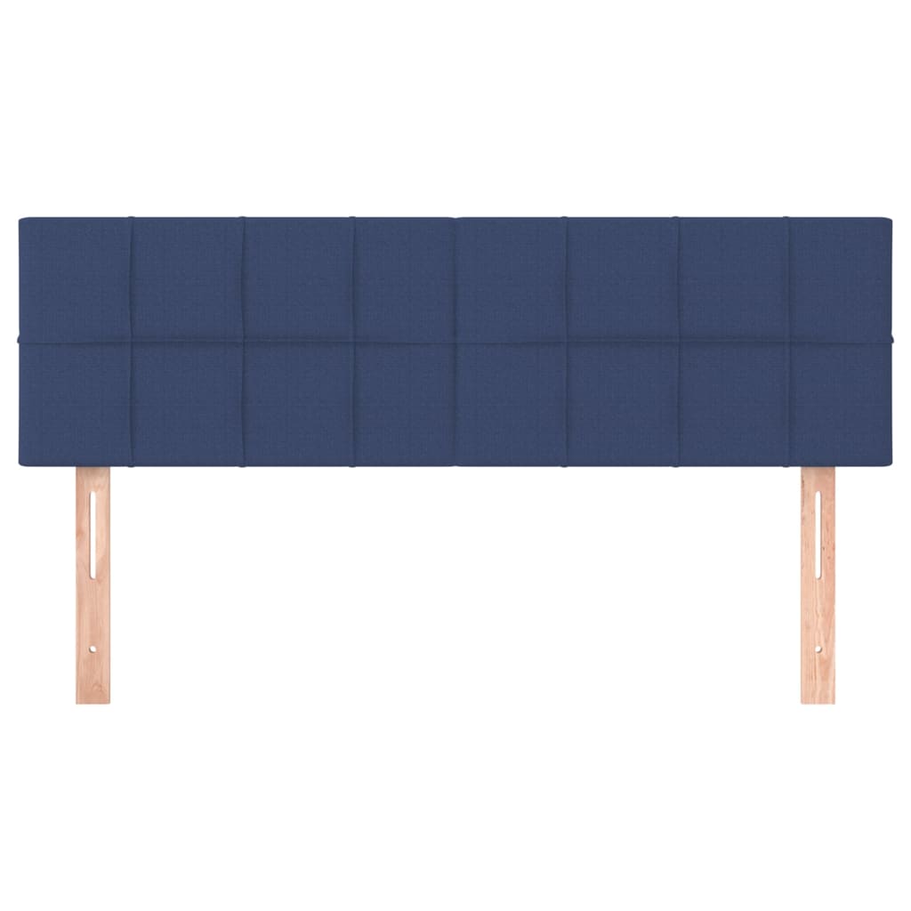 Testiere 2 pz Blu 72x5x78/88 cm in Tessuto