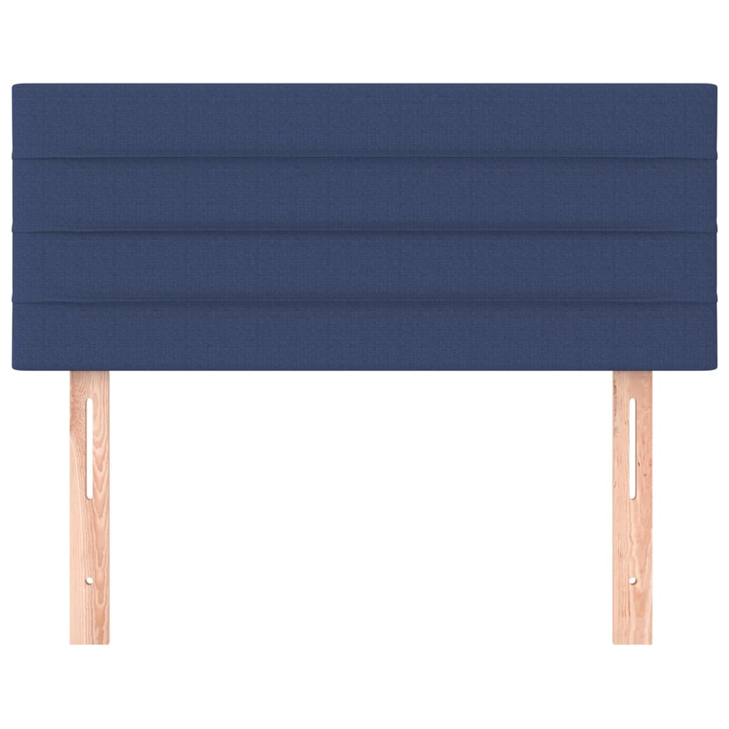 Testiera Blu 80x5x78/88 cm in Tessuto