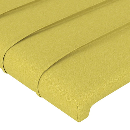 Testiera Verde 80x5x78/88 cm in Tessuto