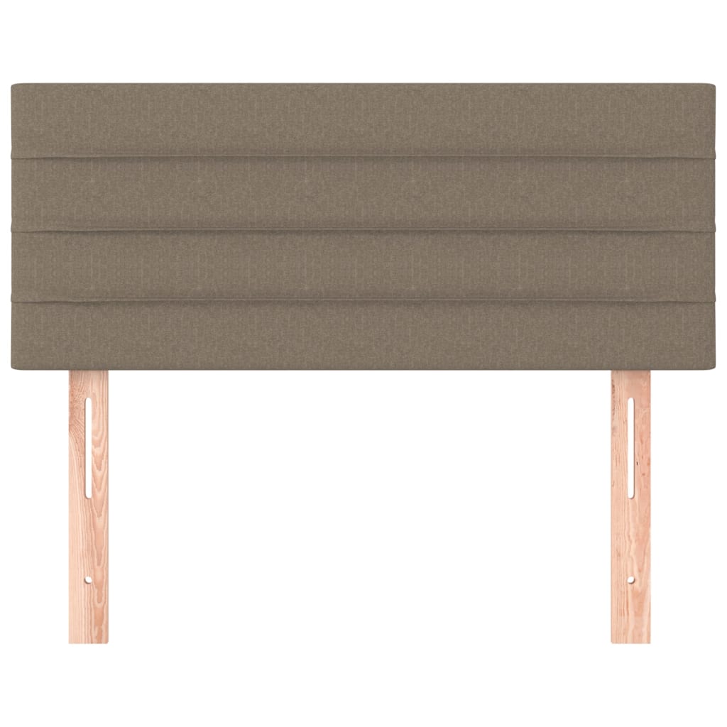 Testiera Tortora 90x5x78/88 cm in Tessuto