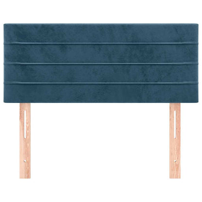 Testiera Blu scuro 90x5x78/88 cm in Tessuto