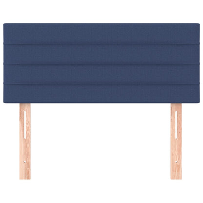 Testiera Blu 100x5x78/88 cm in Tessuto